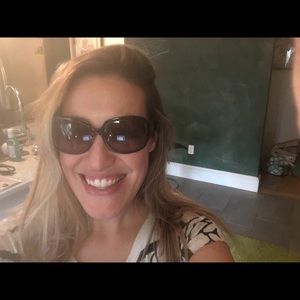 Coach oversized women sunglasses.
